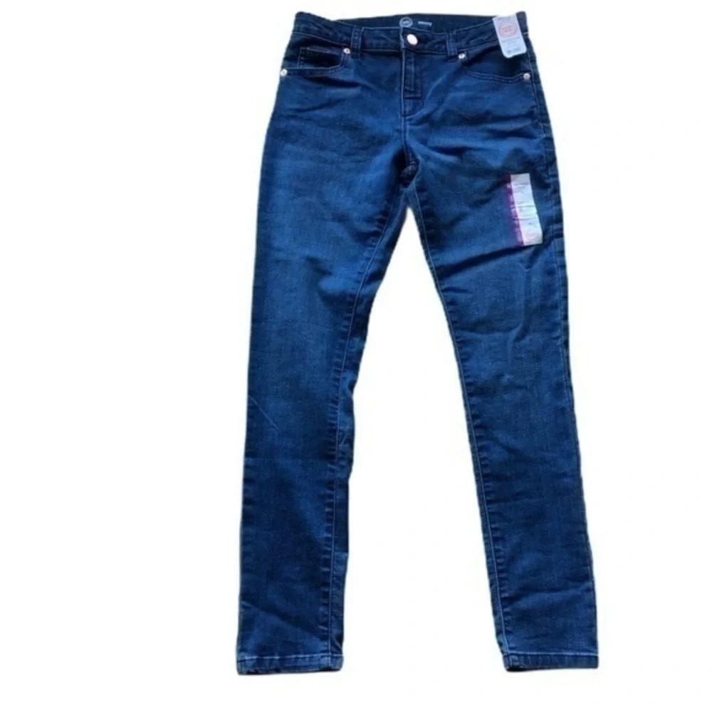 NWT Wonder Nation Girls Skinny Blue Jeans Size 14